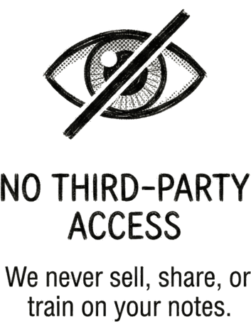 No Third-Party Access